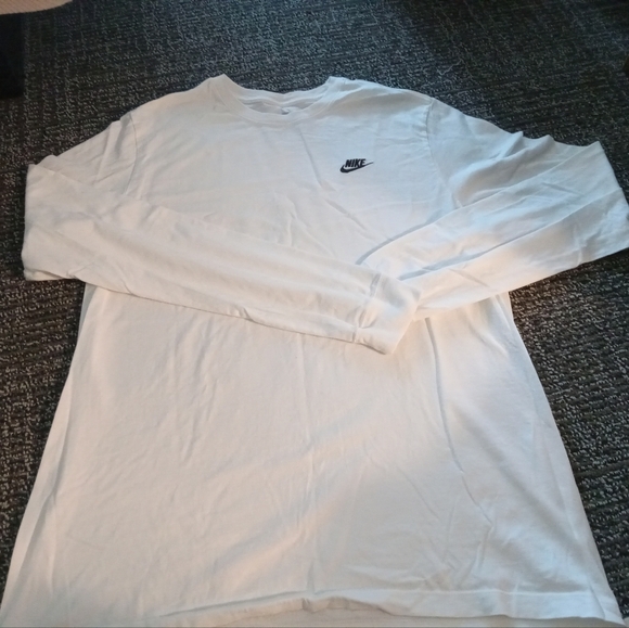 Nike Men's White Legend Long-Sleeve T-Shirt Size XL - Picture 1 of 2